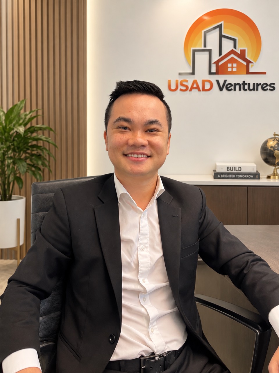 Luu Nguyen at the USAD Ventures office